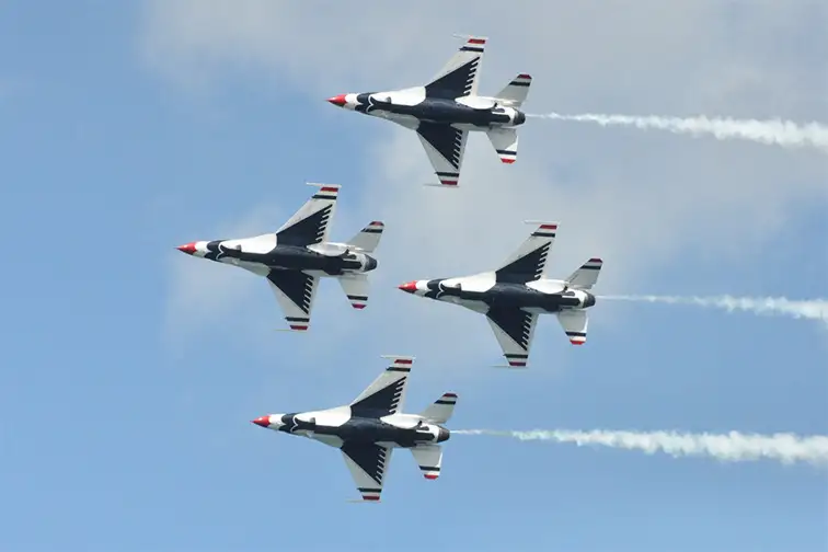 Catch the Chicago Air & Water Show in August	;	Courtesy of	TripAdvisor Traveler/	Zoxil