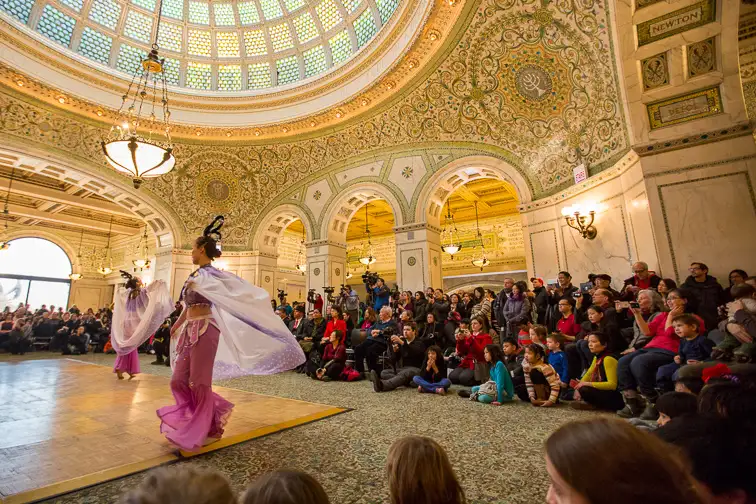 Catch a Free Concert at the Chicago Cultural Center	;	Courtesy of Choose Chicago		