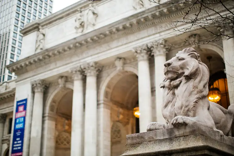 Explore the Iconic New York Public Library  ;Courtesy of Shutterstock