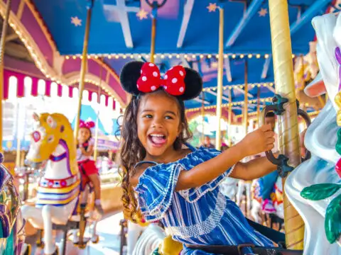 Disney World Carousel; Courtesy of Walt Disney World