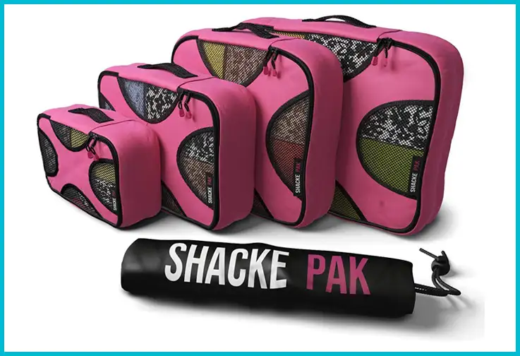 Shacke Packing Cubes; Courtesy of Amazon