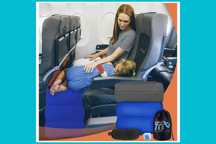 Wandering Tot Inflatable Foot Rest; Courtesy of Amazon