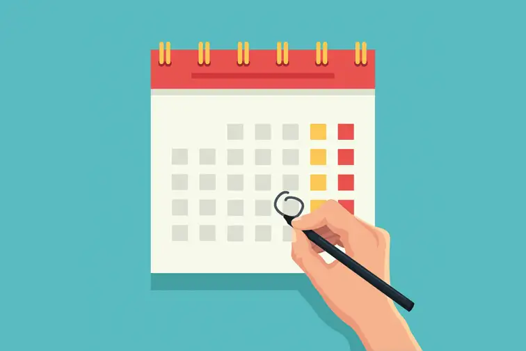 calendar planning; Courtesy of Shutterstock