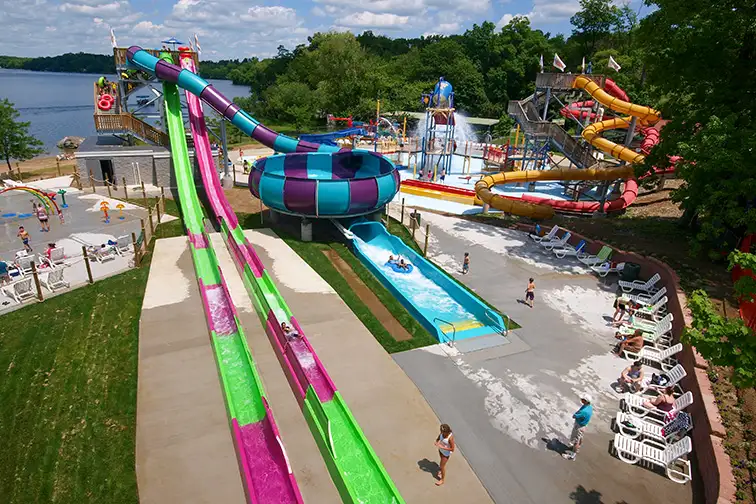 Splash Away Bay, Quassy Amusement Park  – Middlebury, CT; Courtesy of Splash Away Bay, Quassy Amusement Park 