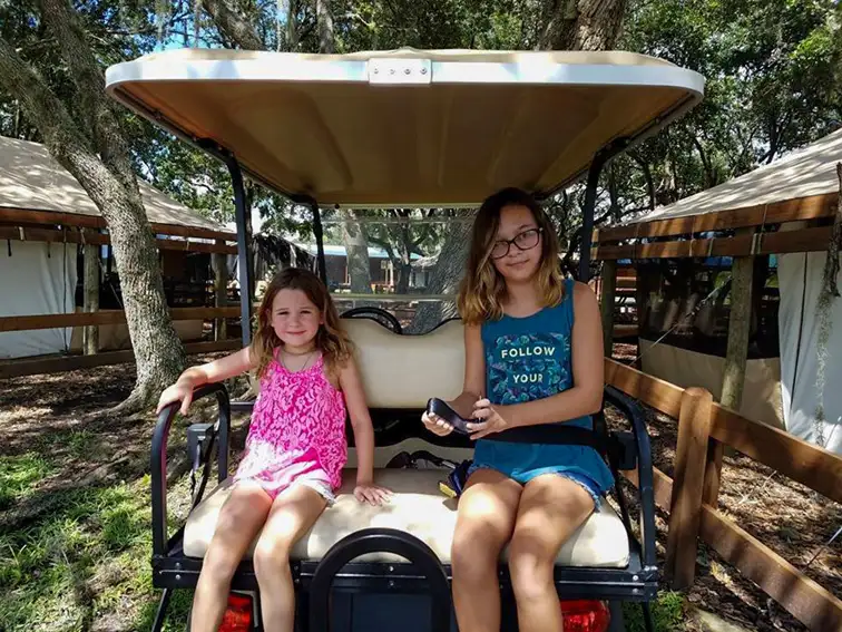 gold cart at the Westgate River Ranch Resort & Rodeo; Courtesy of TripAdvisor Traveler/Theresa W