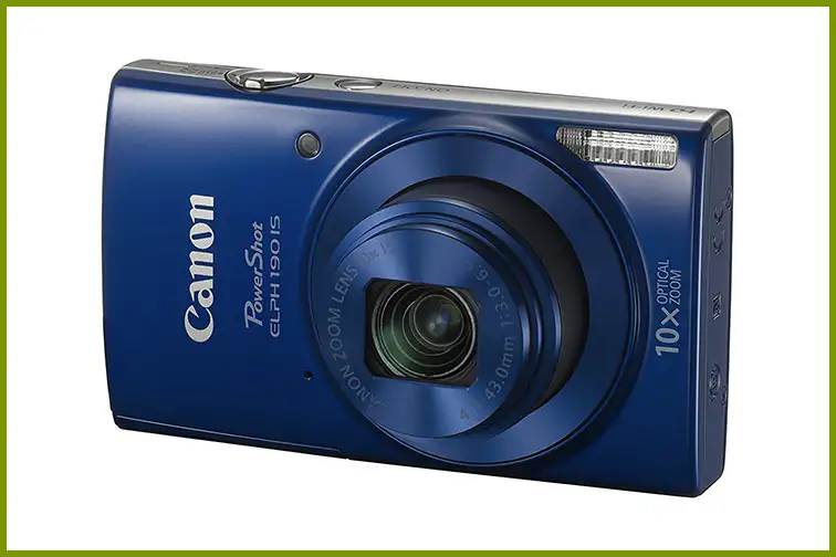 Canon PowerShot ELPH 190 Digital Camera; Courtesy Amazon