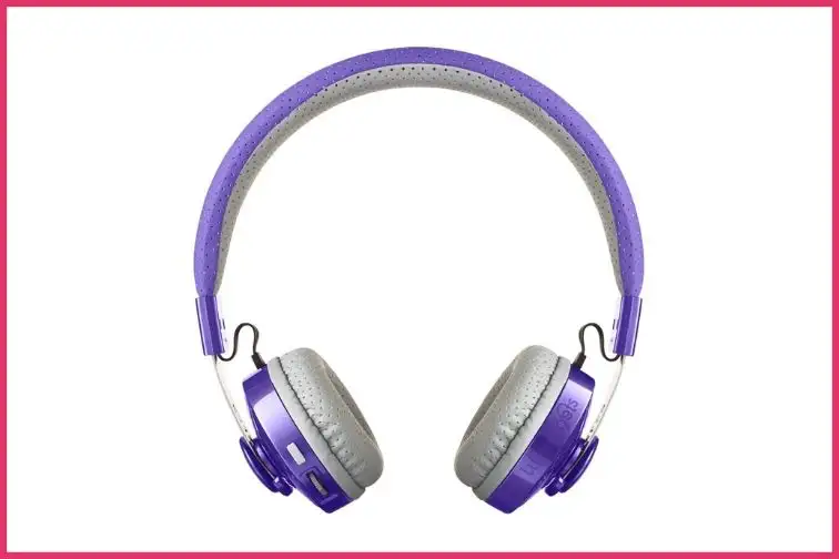 lilGadgets purple untangled headphones