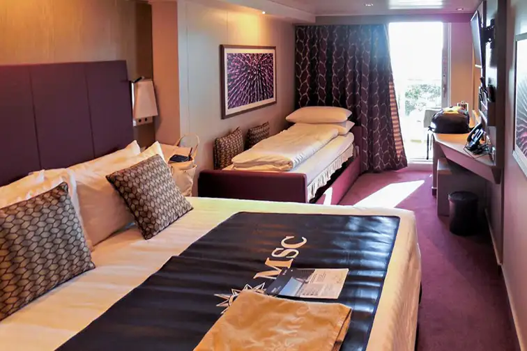 MSC Seaside Grand Suite; Courtesy Tripadvisor Traveler/glennsaddress1 