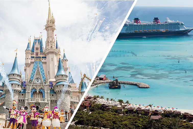 Disney's Magic Kingdom and Disney Cruise in the Bahamas