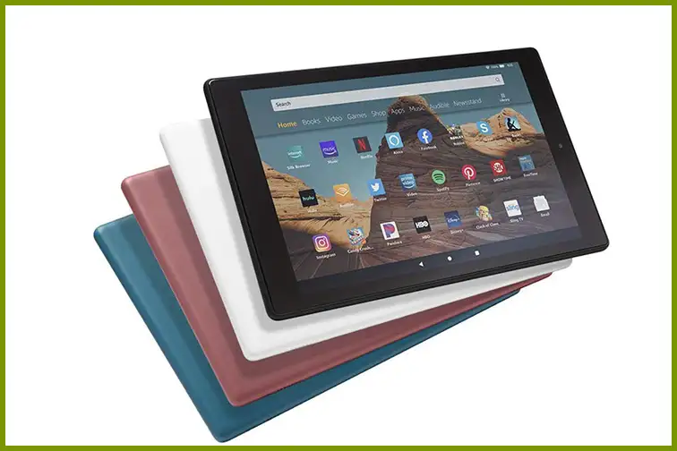 Kindle Fire Tablet; Courtesy Amazon