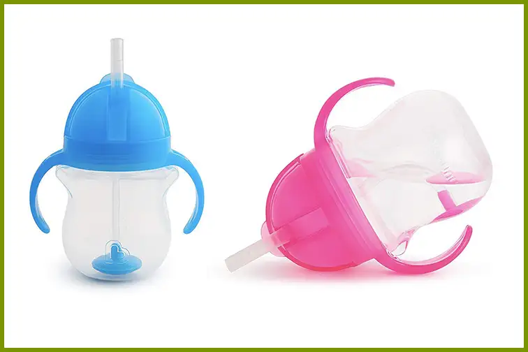 Munchkin Click Lock Weighted Flexi Straw Trainer Cup; Courtesy Amazon