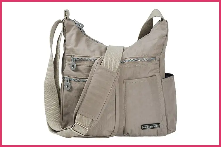 NeatPack Crossbody Bag for Women with Anti Theft RFID Pocket; Courtesy Amazon