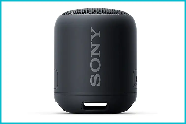 Sony SRS-XB12 Mini Waterproof Bluetooth Speaker; Courtesy Amazon