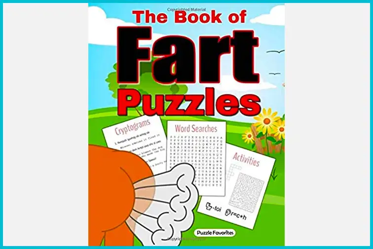 The Book of Fart Puzzles; Courtesy Amazon