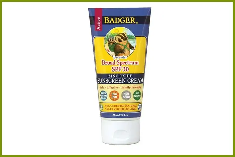 badger zinc oxide sunscreen