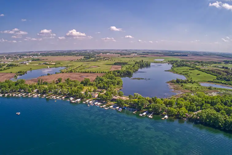Lake Okoboji Iowa; Courtesy Jacob Boomsma/Shutterstock