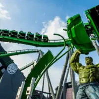 Incredible Hulk Coaster; Courtesy Universal Studios