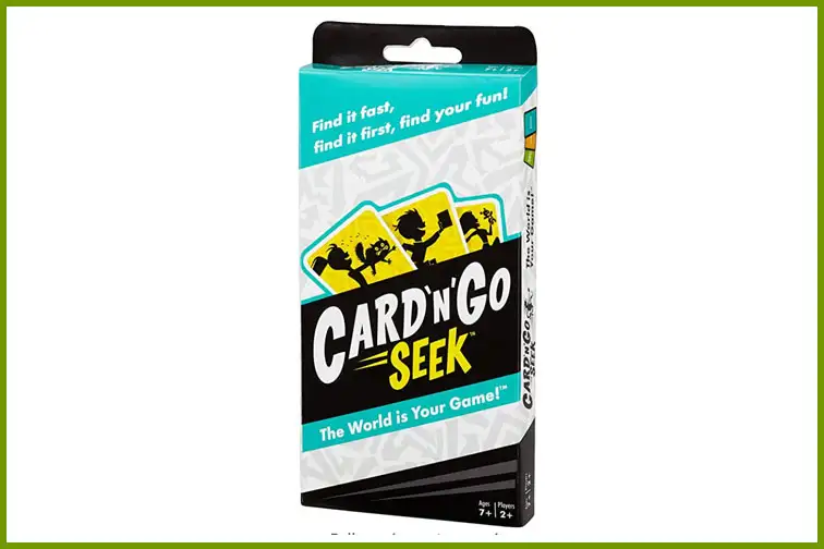 Card 'n Go Seek Family Card Game; Courtesy of Amazon