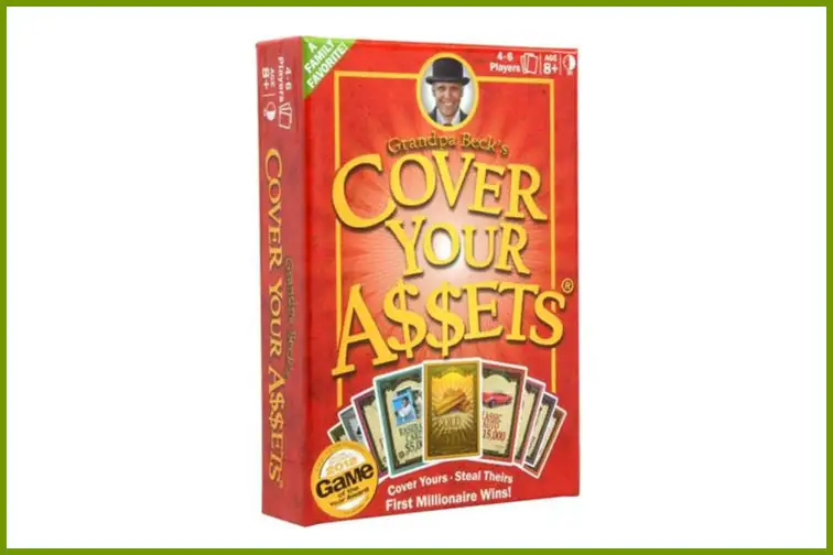 Grandpa Beck’s Cover Your Assets Family Card Game; Courtesy of Amazon