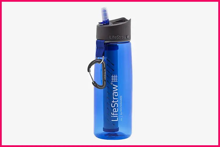 LifeStraw Go Water Filter Bottle; Courtesy Amazon