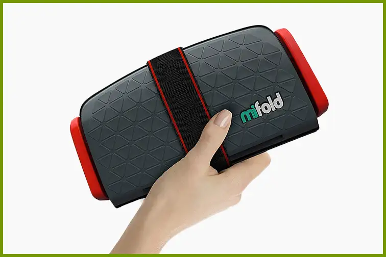 MiFold Grab and Go Booster Seat; Courtesy Amazon