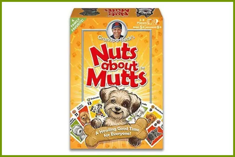 Nutts About Mutts Family Card Game; Courtesy of Amazon 