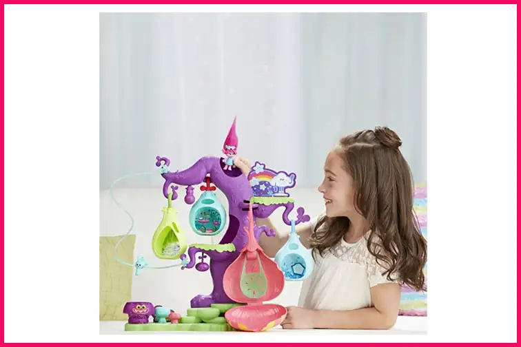 DreamWorks Trolls POD'ular Troll Tree Playset; Courtesy of Amazon 