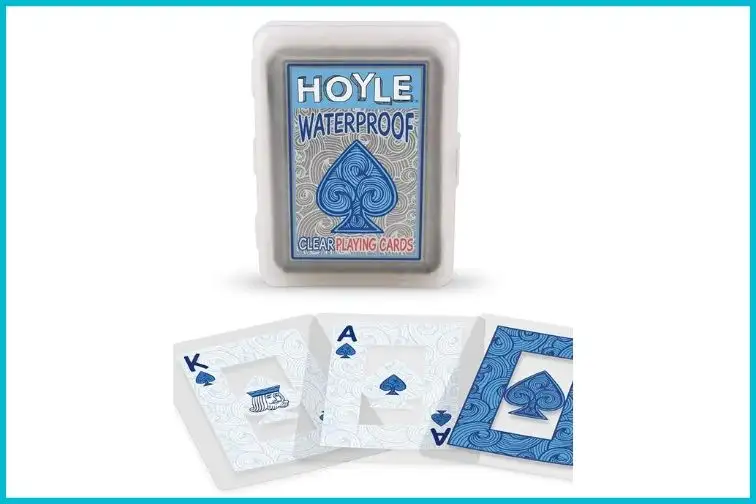 Waterproof Playing Cards Beach Game; Courtesy of Amazon