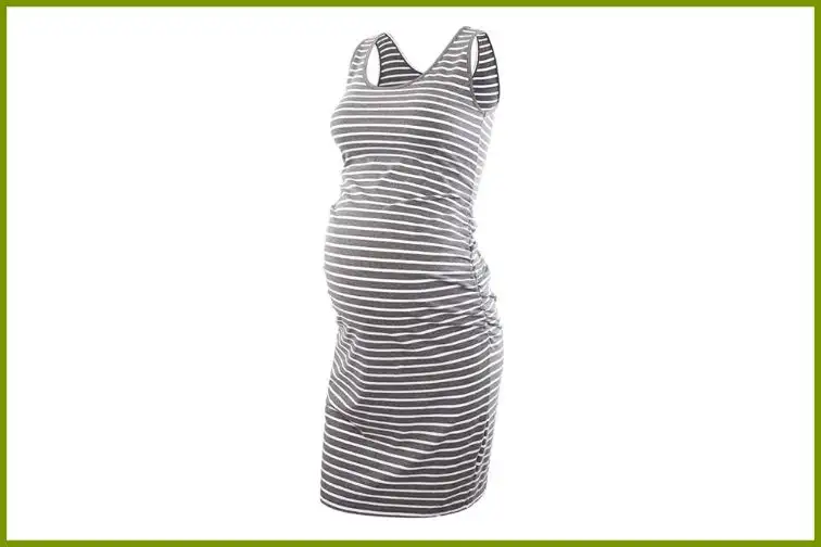 Women's Maternity Sleeveless Tank Dress