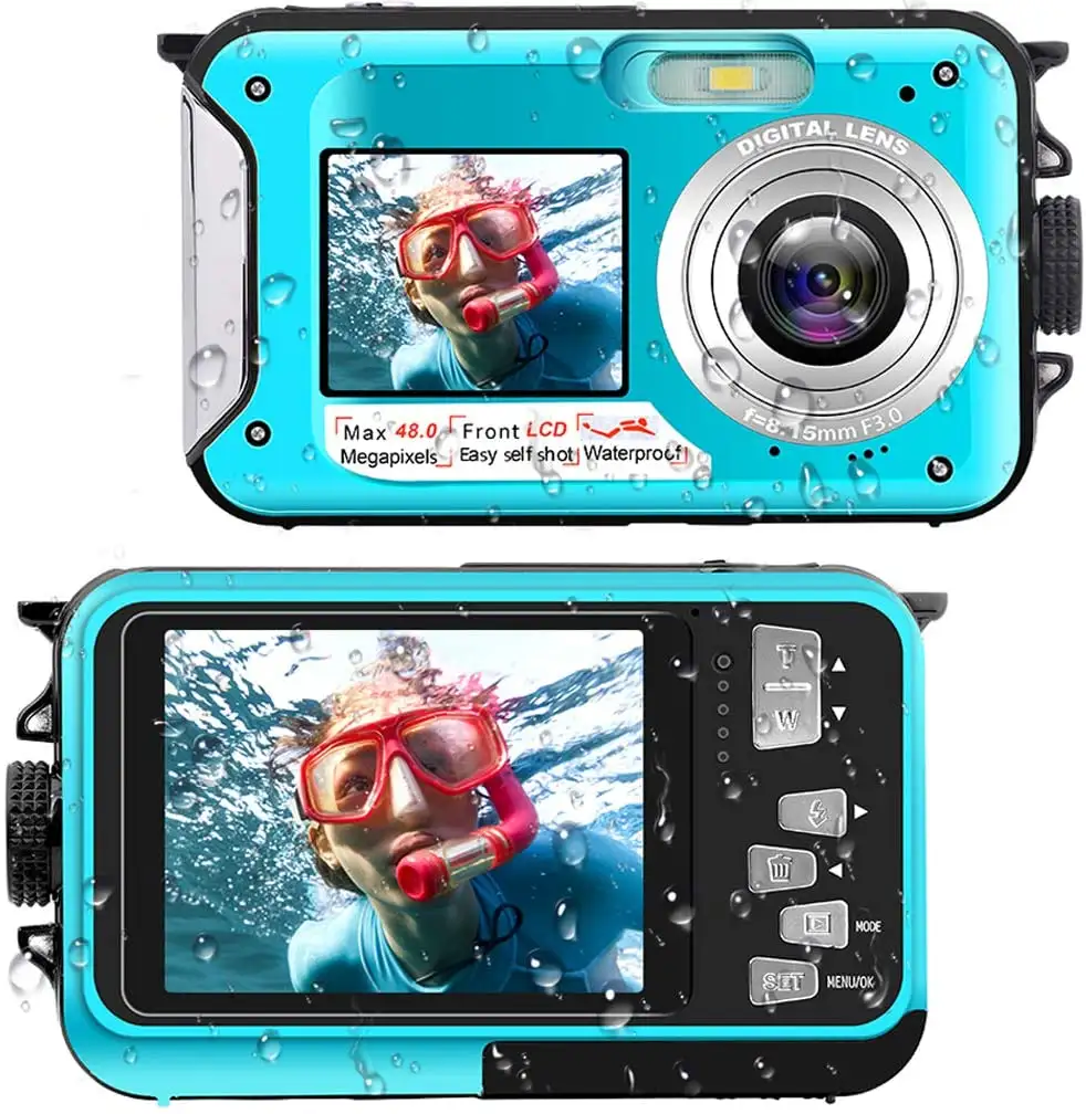 YISENCE Waterproof Digital Camera