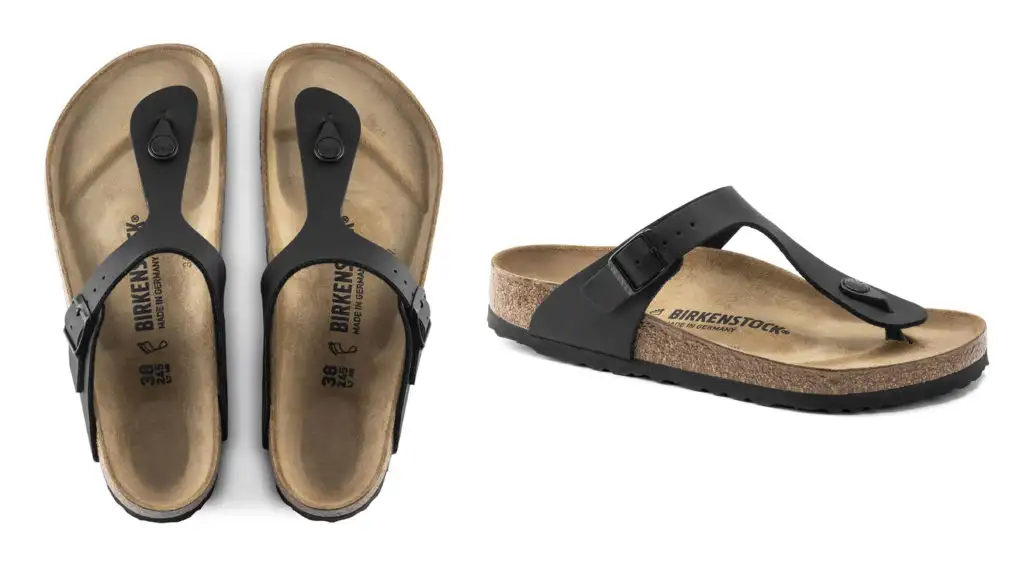 Two views of the Gizeh Birko-Flor Flip Flop